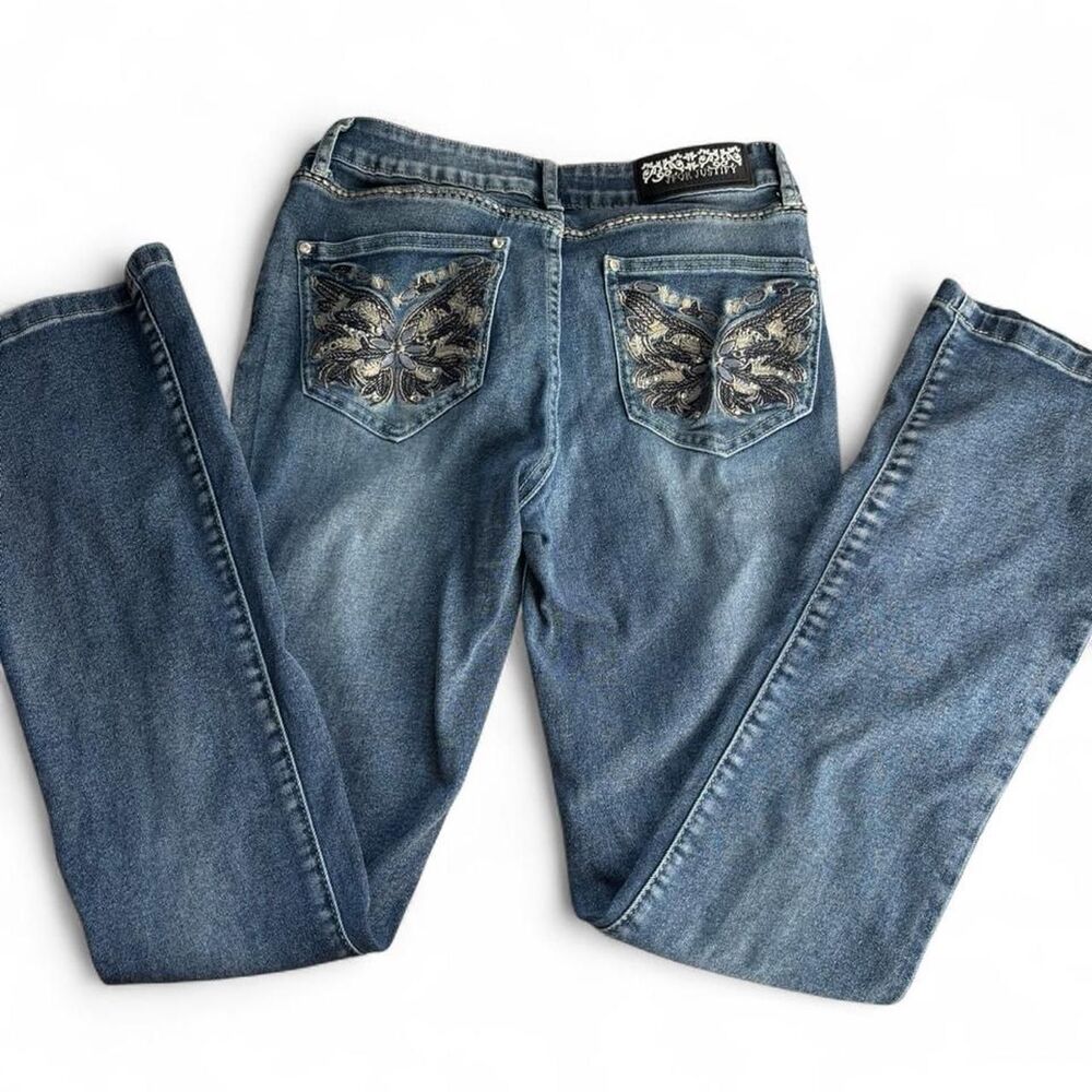 Unbranded Women's Blue and Navy Jeans